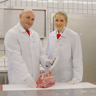 Viktor Kiefer und Alina Bellwon