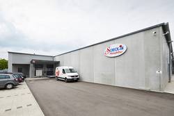 Gebäude Scheck-in Manufaktur