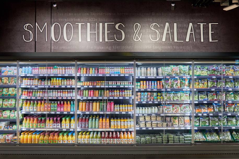 Smoothies und Salate