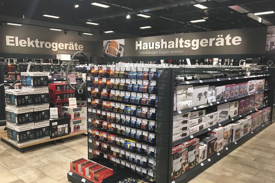 Elektrogeräte und Haushaltsgeräte Abteilung