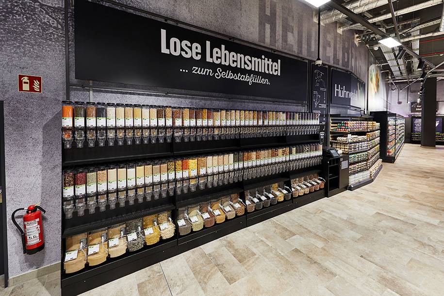 Lose Lebensmittel Abteilung