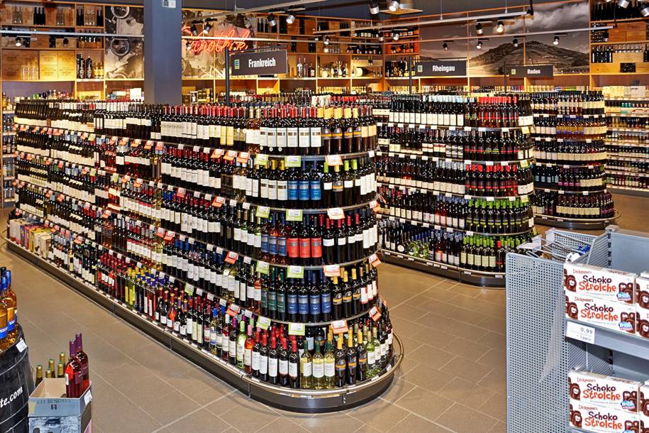 Wein Abteilung