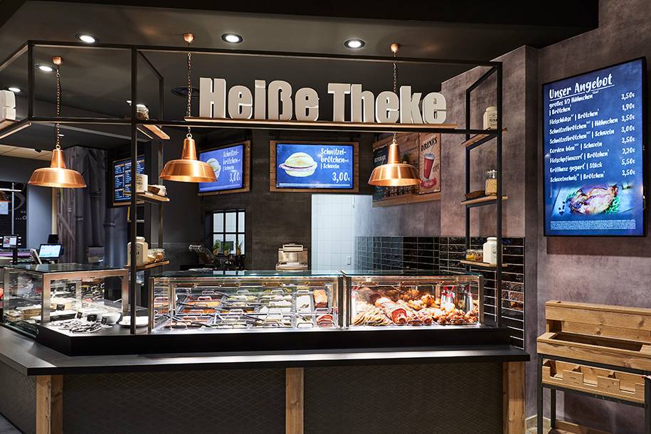 Heiße Theke